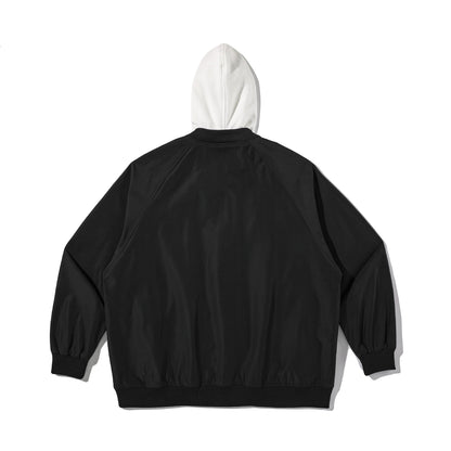 Men's transitional bomber-style parka with integrated sweat hood EVA-US