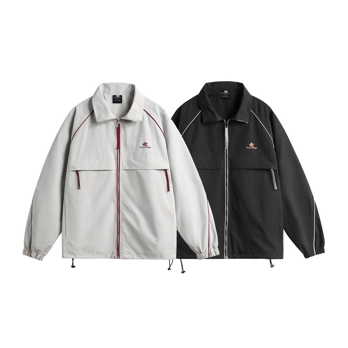 Unisex closely cut softshell training jacket with windproof membrane EVA-US