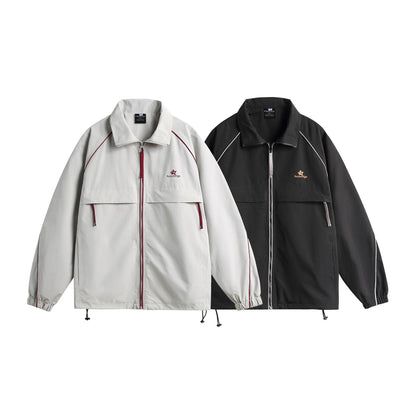 Unisex closely cut softshell training jacket with windproof membrane EVA-US