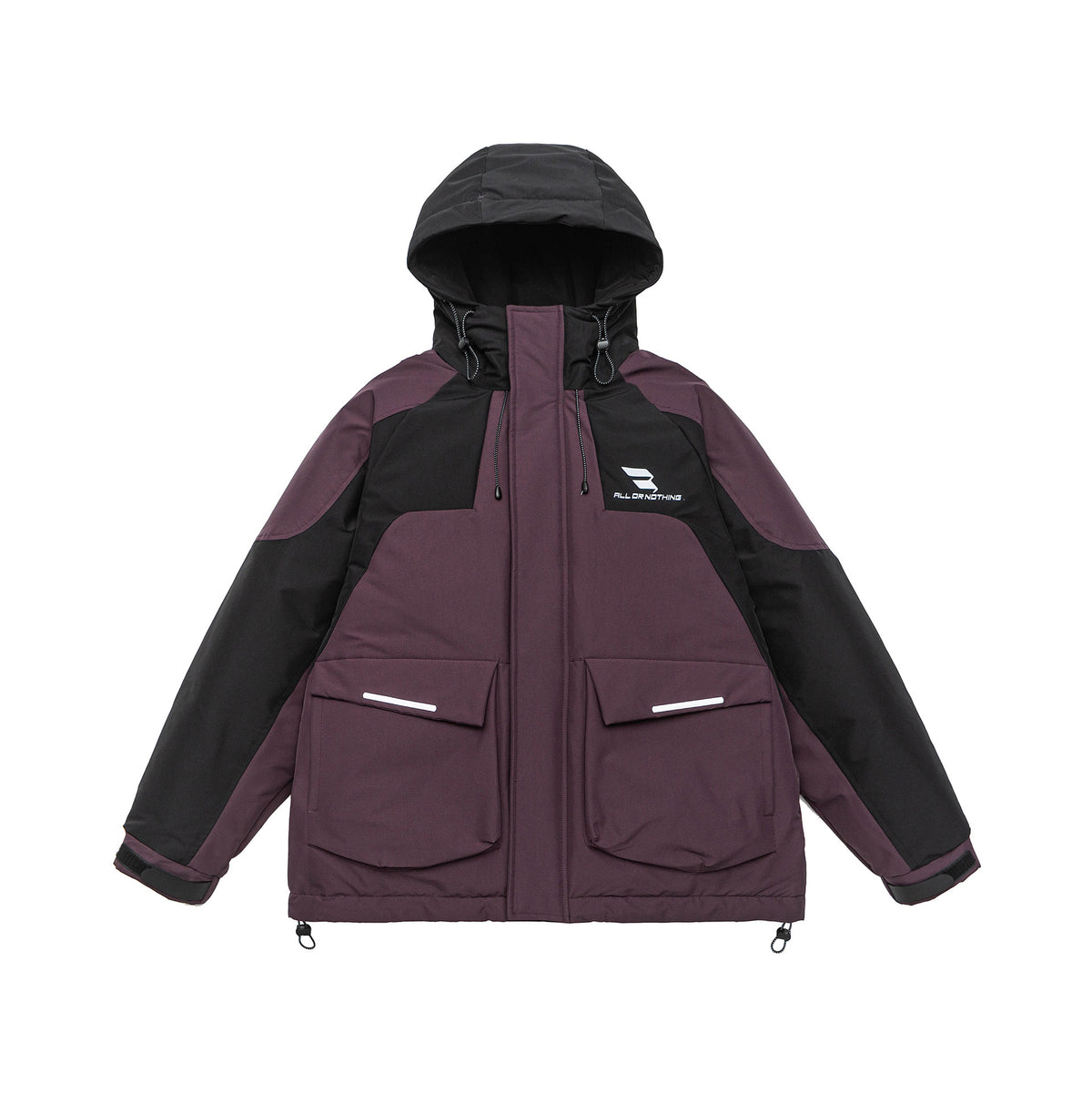 Men's Urban Tech Parka with utility pockets, reflective details, and adjustable hem EVA-US