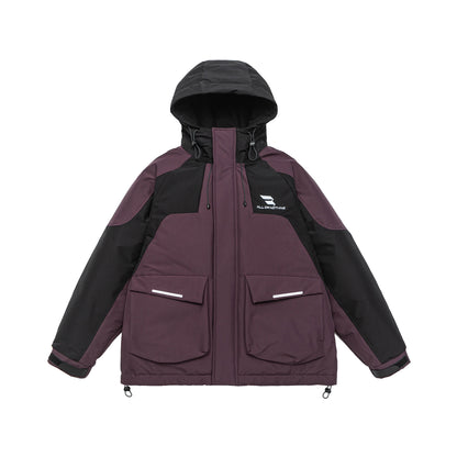 Men's Urban Tech Parka with utility pockets, reflective details, and adjustable hem EVA-US