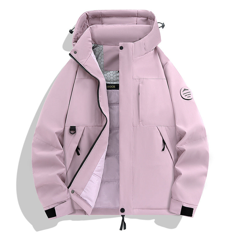 Men's Waterproof and Breathable Softshell Outdoor Jacket EVA-US