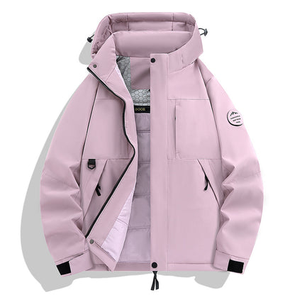 Men's Waterproof and Breathable Softshell Outdoor Jacket EVA-US