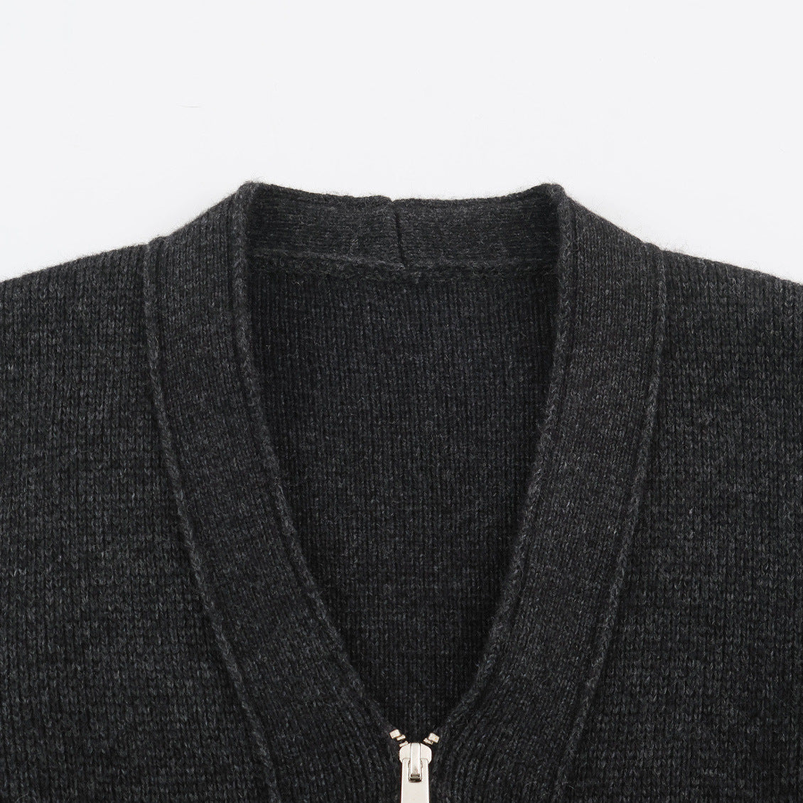 Women’s cardigan with zipper and peplum cut EVA-US