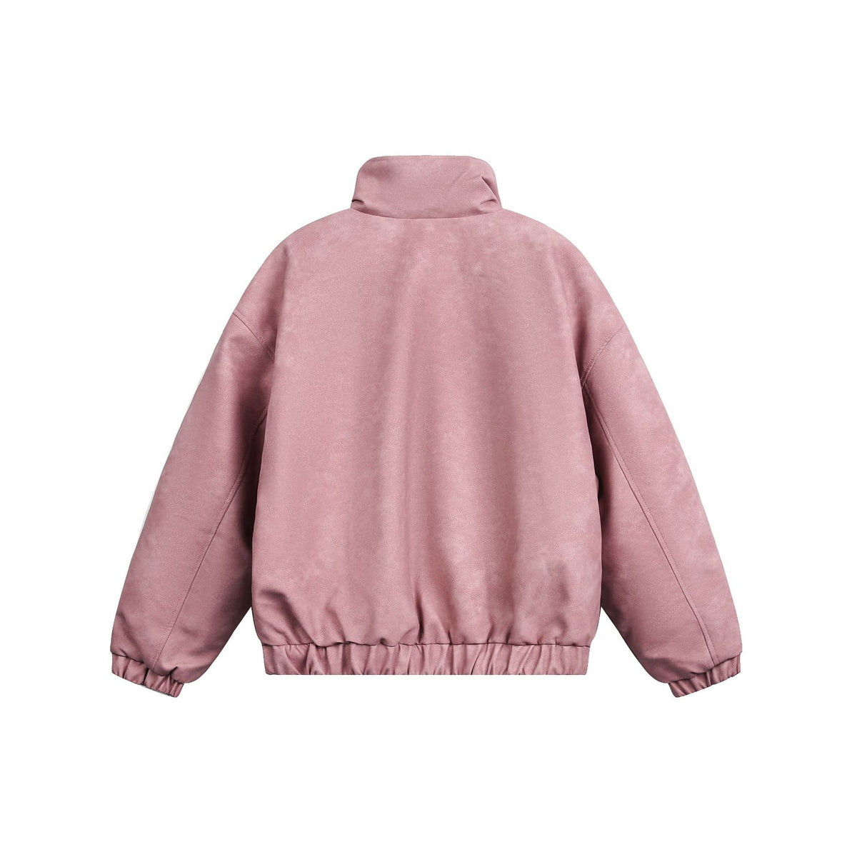 Men's Boxy Bomber in Aviator style with faux fur lining and high stand-up collar
