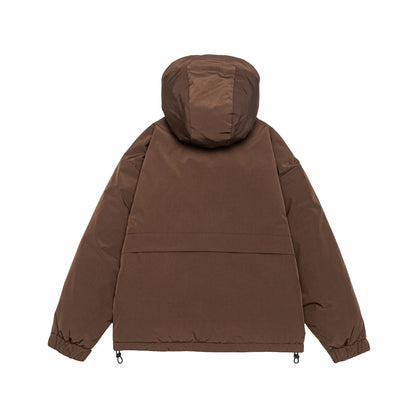 Men's Technical Winter Parka with Hood and Multifunctional Pockets EVA-US