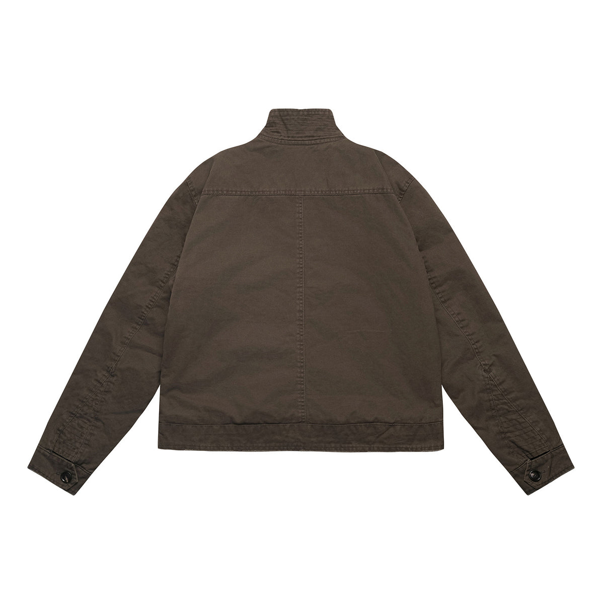 Men's short jacket in field blouson style with soft teddy lining and stand-up collar EVA-US
