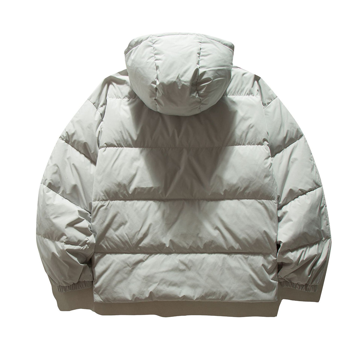 Women’s oversized quilted hooded jacket with voluminous thermal padding EVA-US