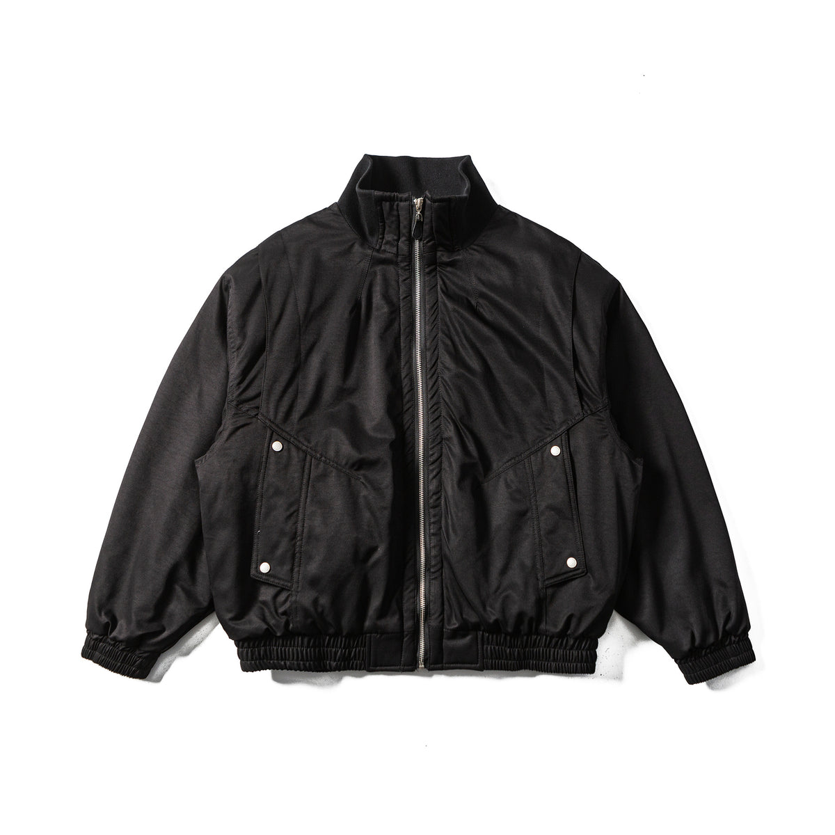 Unisex Short Cut Boxy Bomber Jacket EVA-US