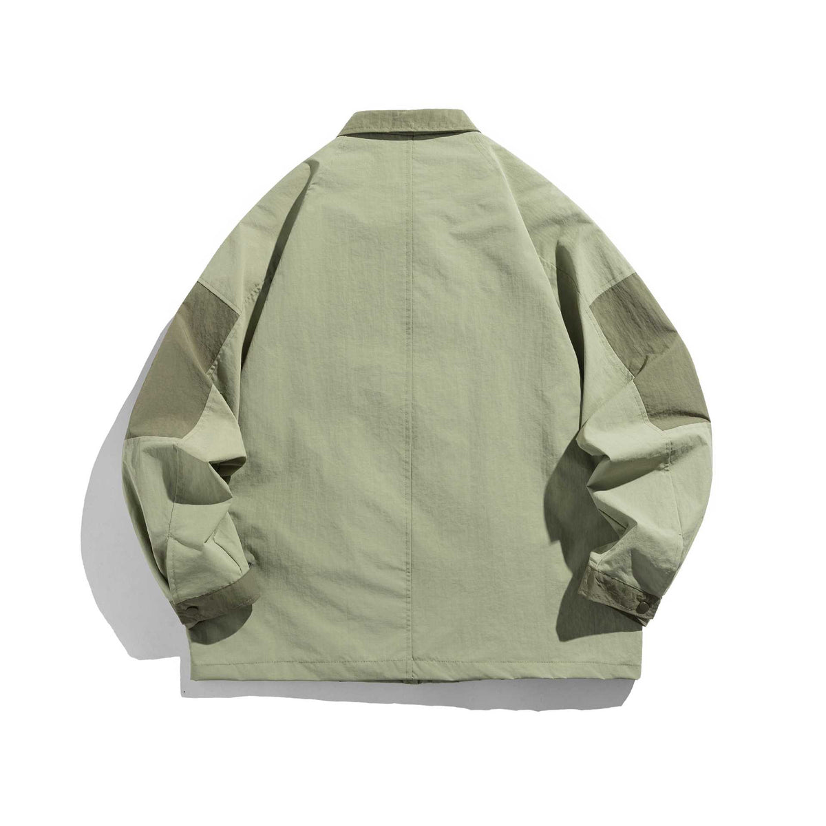 Unisex utilitarian field blouson jacket with multiple pockets and D-ring EVA-US