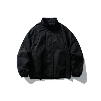 Unisex Boxy-Field Blouson made of lightweight ripstop with concealed zipper placket and elastic hem EVA-US