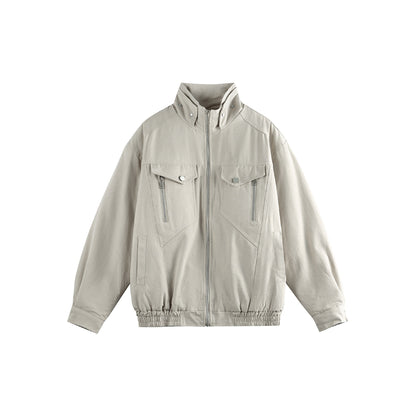 Unisex Boxy-Fieldblouson with reinforced chest pockets and elastic hem EVA-US