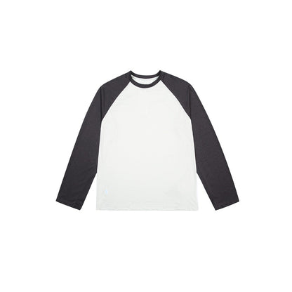 Unisex Raglan-Long Sleeve Shirt made of lightweight cotton blend with waffle texture EVA-US