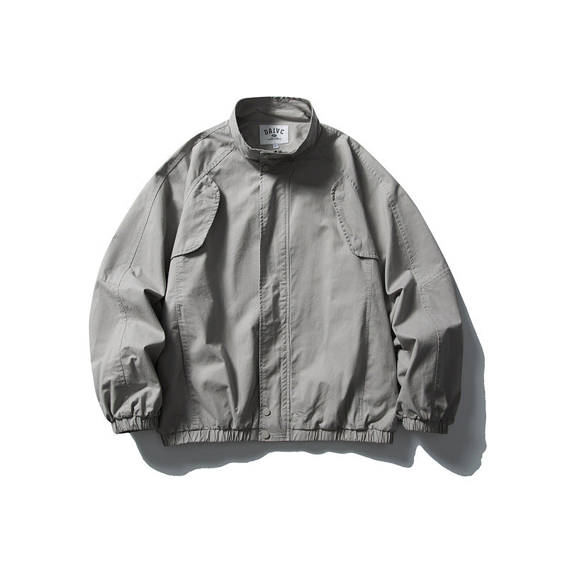 Unisex Boxy-Field Blouson made of lightweight ripstop with concealed zipper placket and elastic hem EVA-US