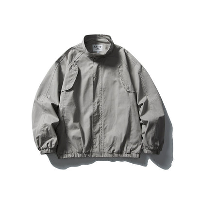 Unisex Boxy-Field Blouson made of lightweight ripstop with concealed zipper placket and elastic hem EVA-US
