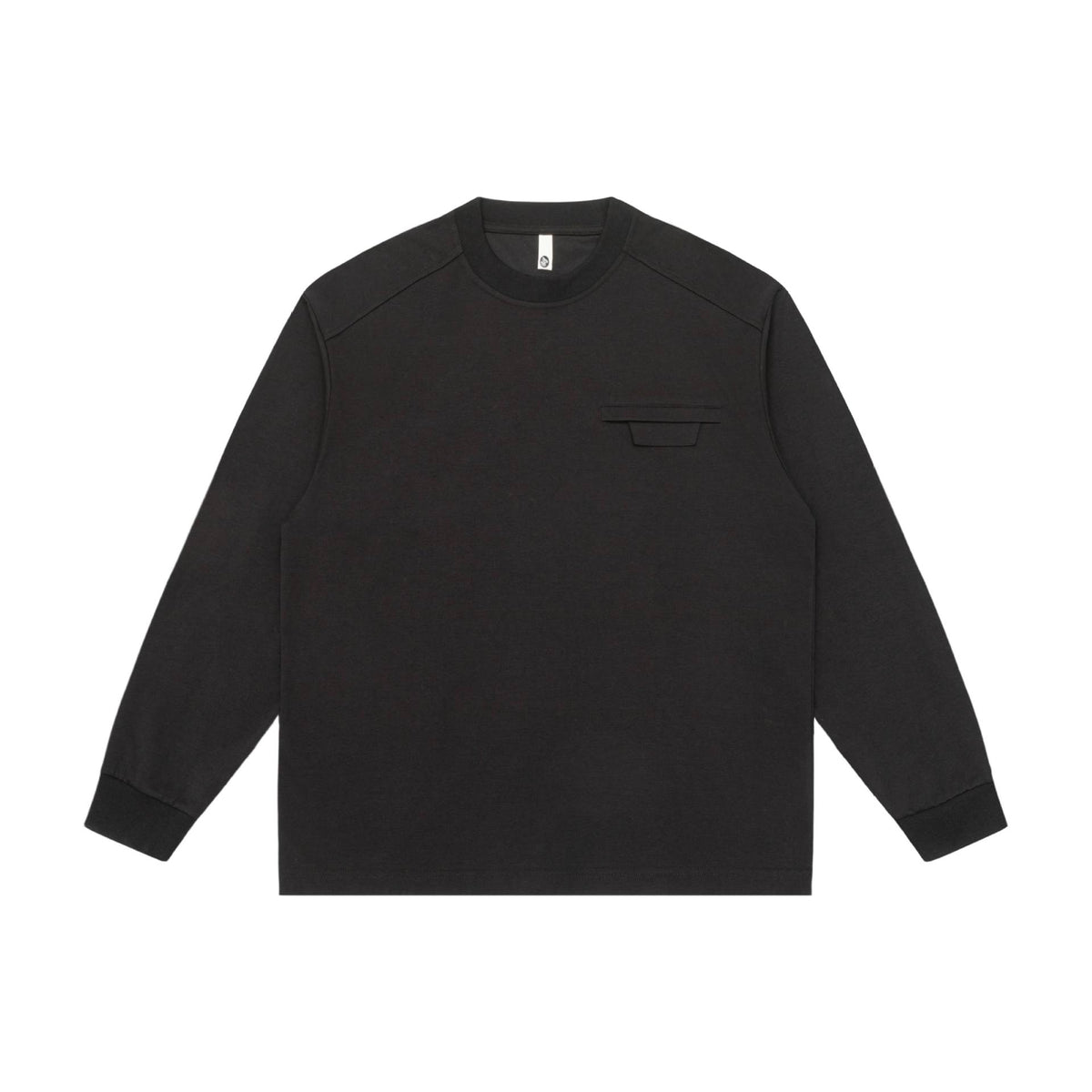 Unisex Oversize Sweatshirt with raglan sleeves and concealed chest flap EVA-US