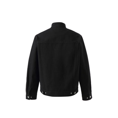 Men's short jacket with stand-up collar and zip pockets EVA-US