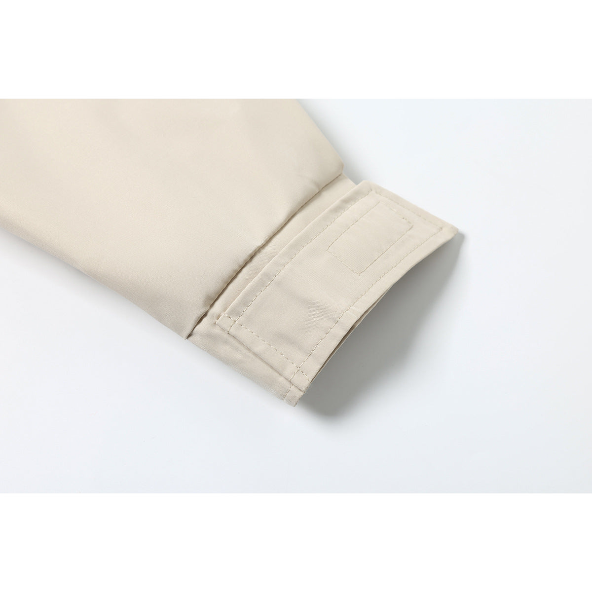 Men's short bomber-style jacket with elastic hem and breast flaps EVA-US