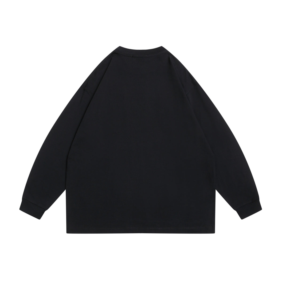 Unisex Oversize Sweatshirt with Front Print 'Brilliant', Raglan Sleeves and Ribbed Round Neck EVA-US