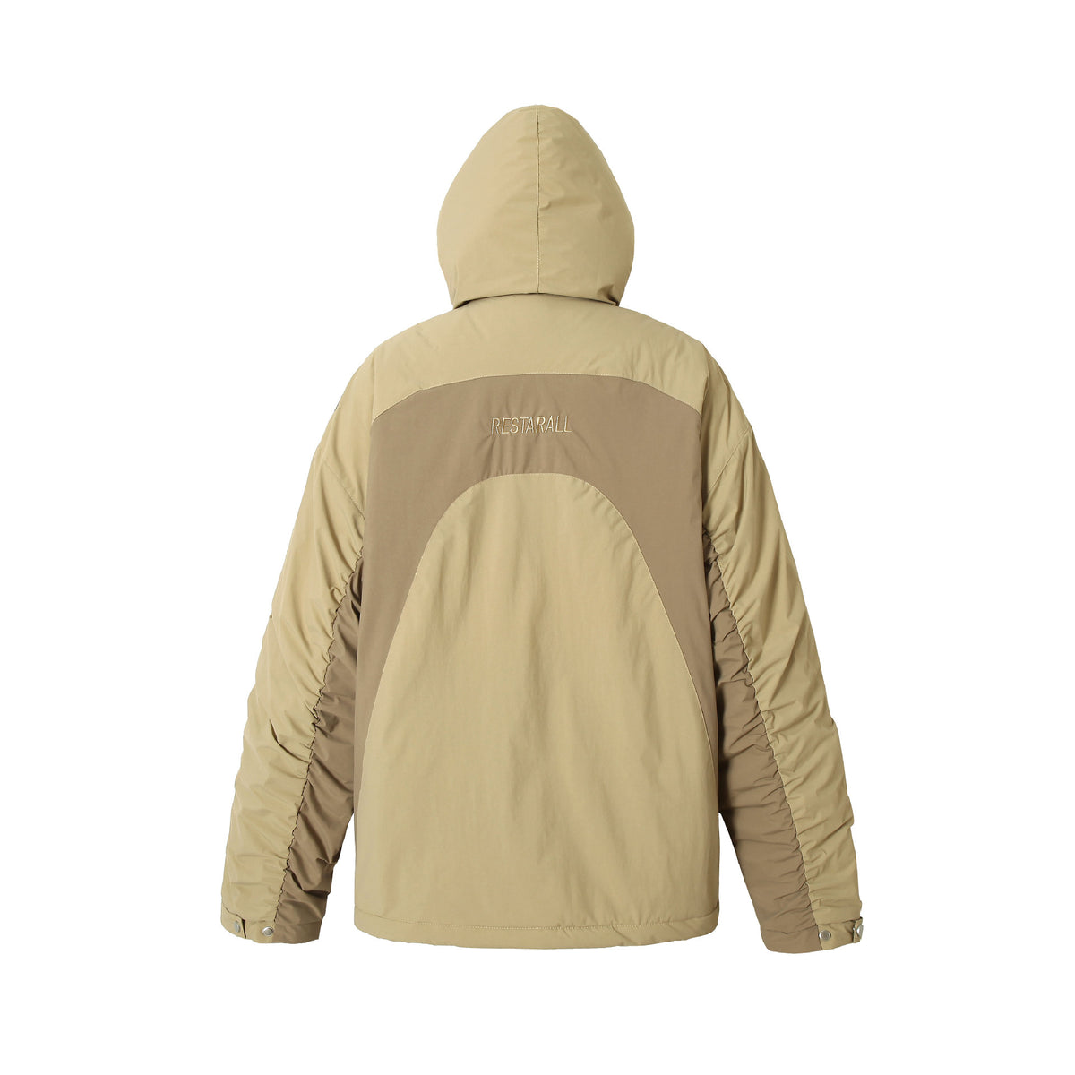 Men's waterproof camouflage field jacket with hood, thermal insulation and utility details EVA-US