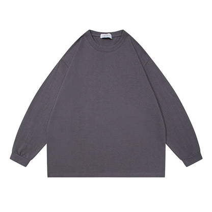 Unisex Oversize-Longsleeve made of heavy cotton blend with raglan sleeves and ribbed cuffs EVA-US