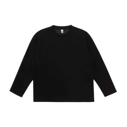 Unisex Oversize Sweatshirt with raglan sleeves and seam details EVA-US