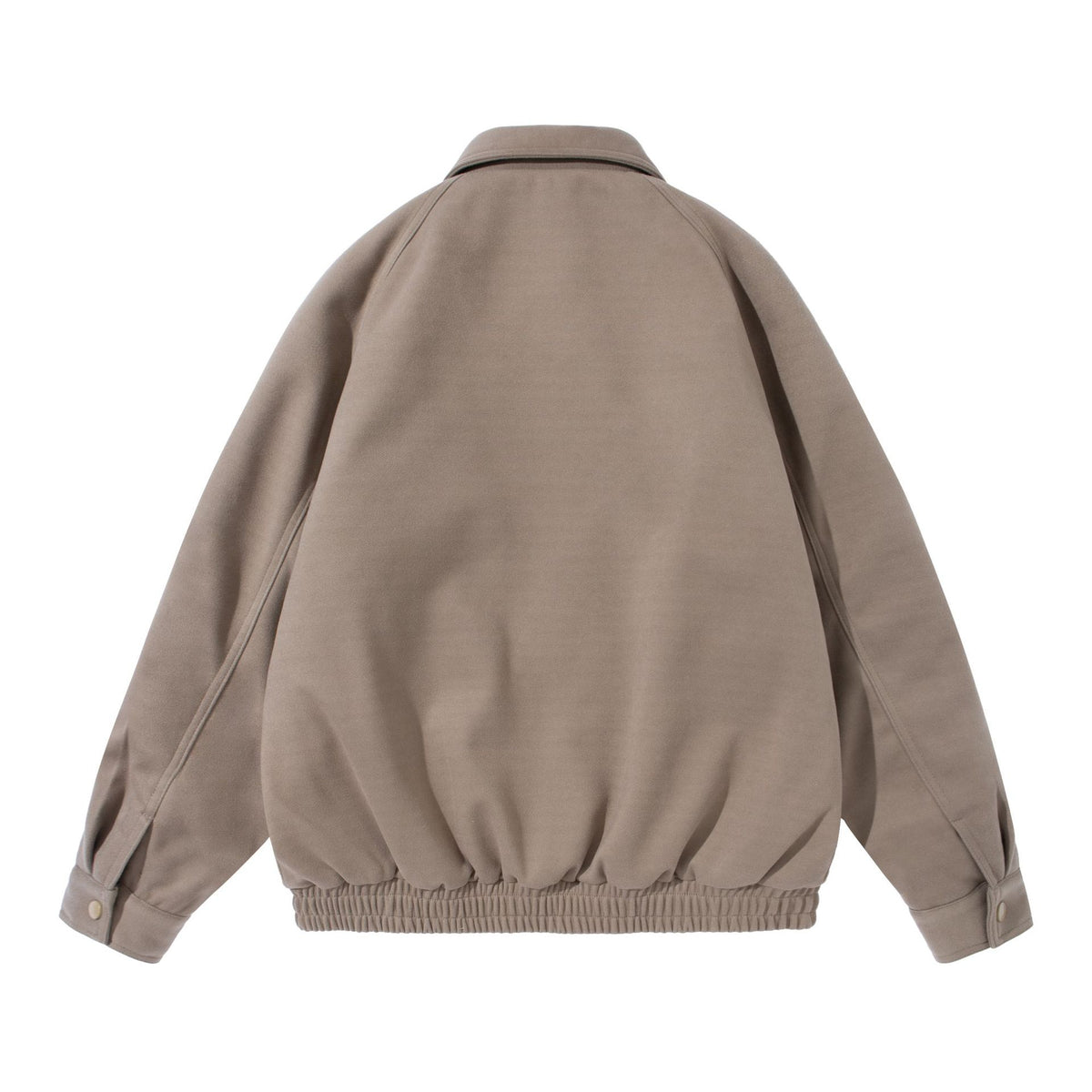 Unisex Boxy Blouson with overlapping front yoke and elastic hem EVA-US