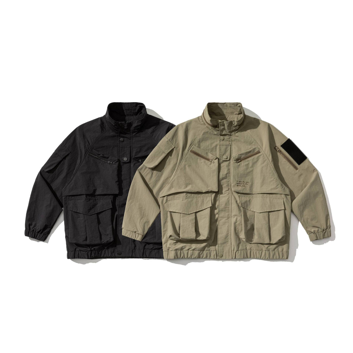 Men's Technical Field Jacket with Multifunctional Pockets EVA-US