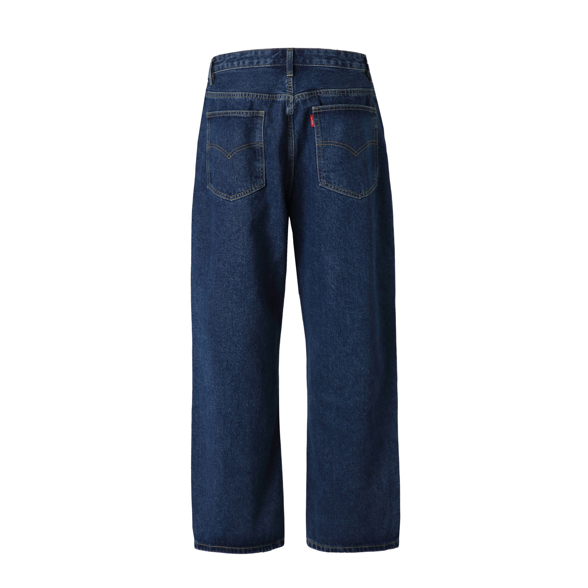 Women High-waisted straight cut Denim jeans with wide leg EVA-US
