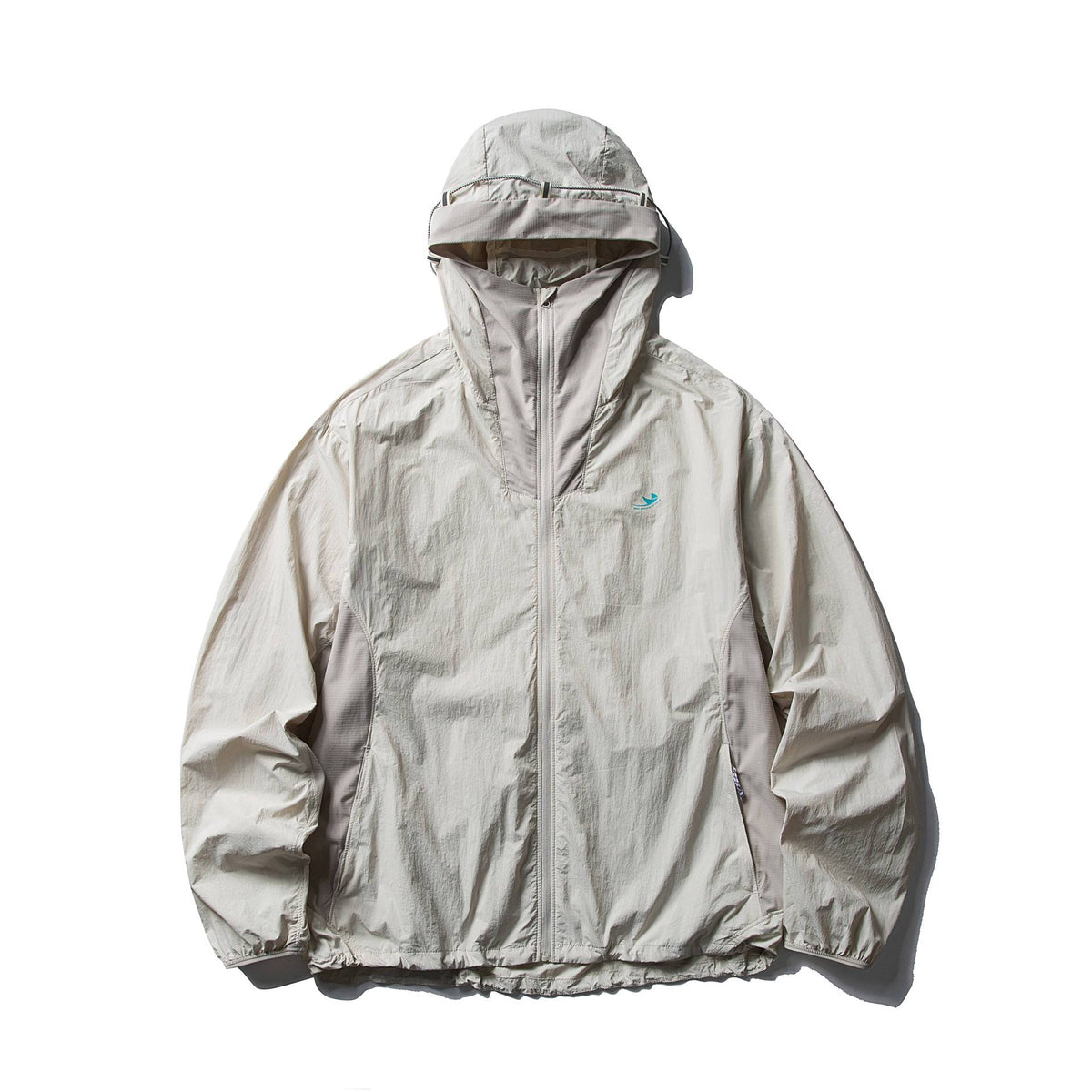 Unisex ultralight technical hoodie with windproof, water-repellent shell EVA-US