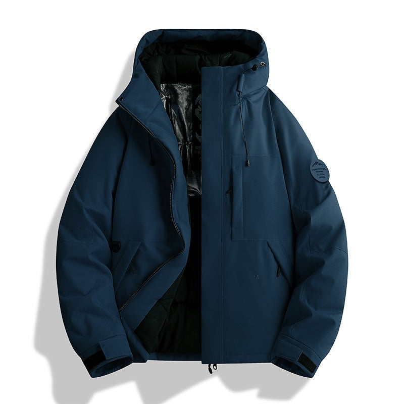 Women's Padded Winter Jacket with Hood, Water Repellent and Windproof EVA-US