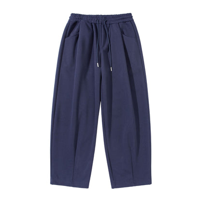 Women Lightweight Culotte Sweatpants with High Elastic Waistband and Drawstring EVA-US