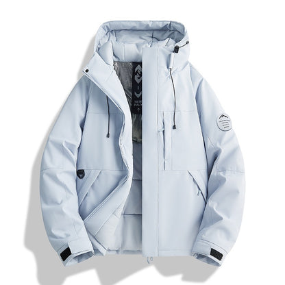 Women's Padded Winter Jacket with Hood, Water Repellent and Windproof EVA-US