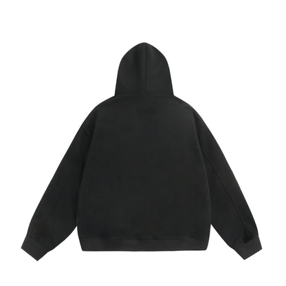 Women Oversize Hoodie with Rhinestone Applications and Relaxed Fit EVA-US