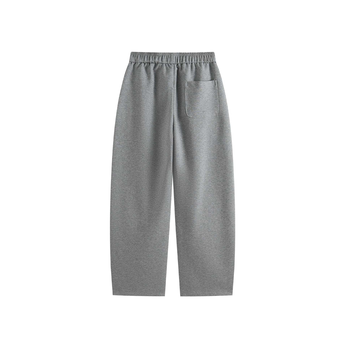 Women’s Wide Jogging Pants made of Cotton Blend with Elastic Cord Waistband EVA-US