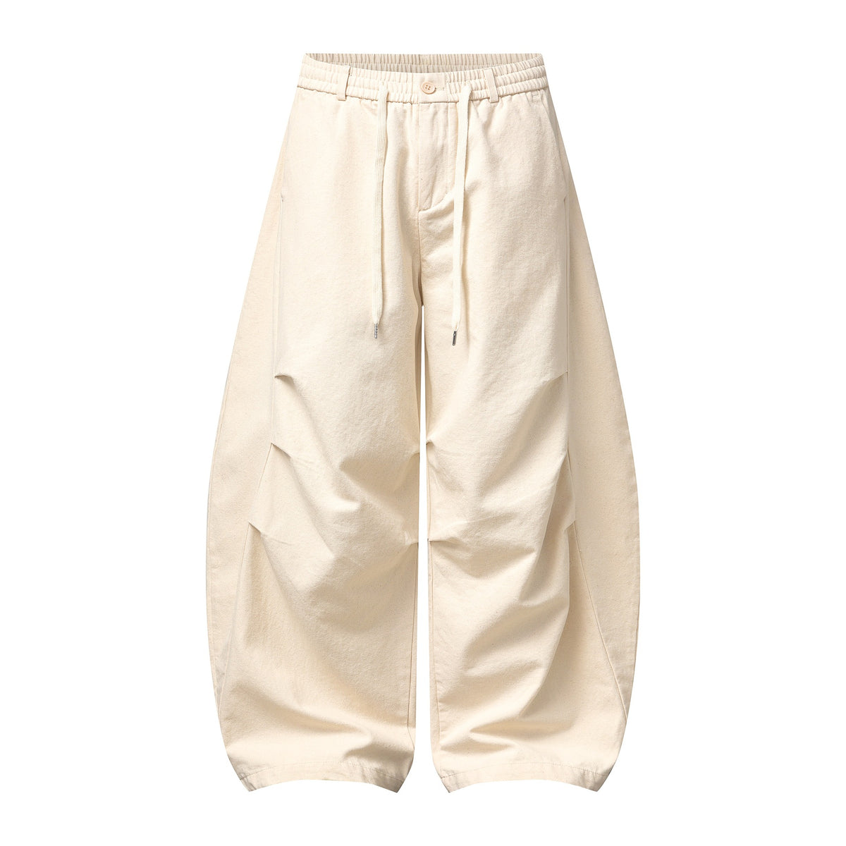 Women's Wide Cargo Bermuda with Drawstring Waist and Patch Pockets EVA-US
