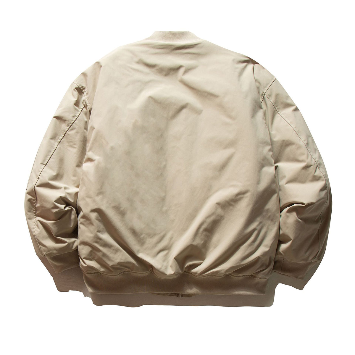 Men's Padded Bomber Jacket in MA-1 Style with Sleeve Utility Pocket EVA-US