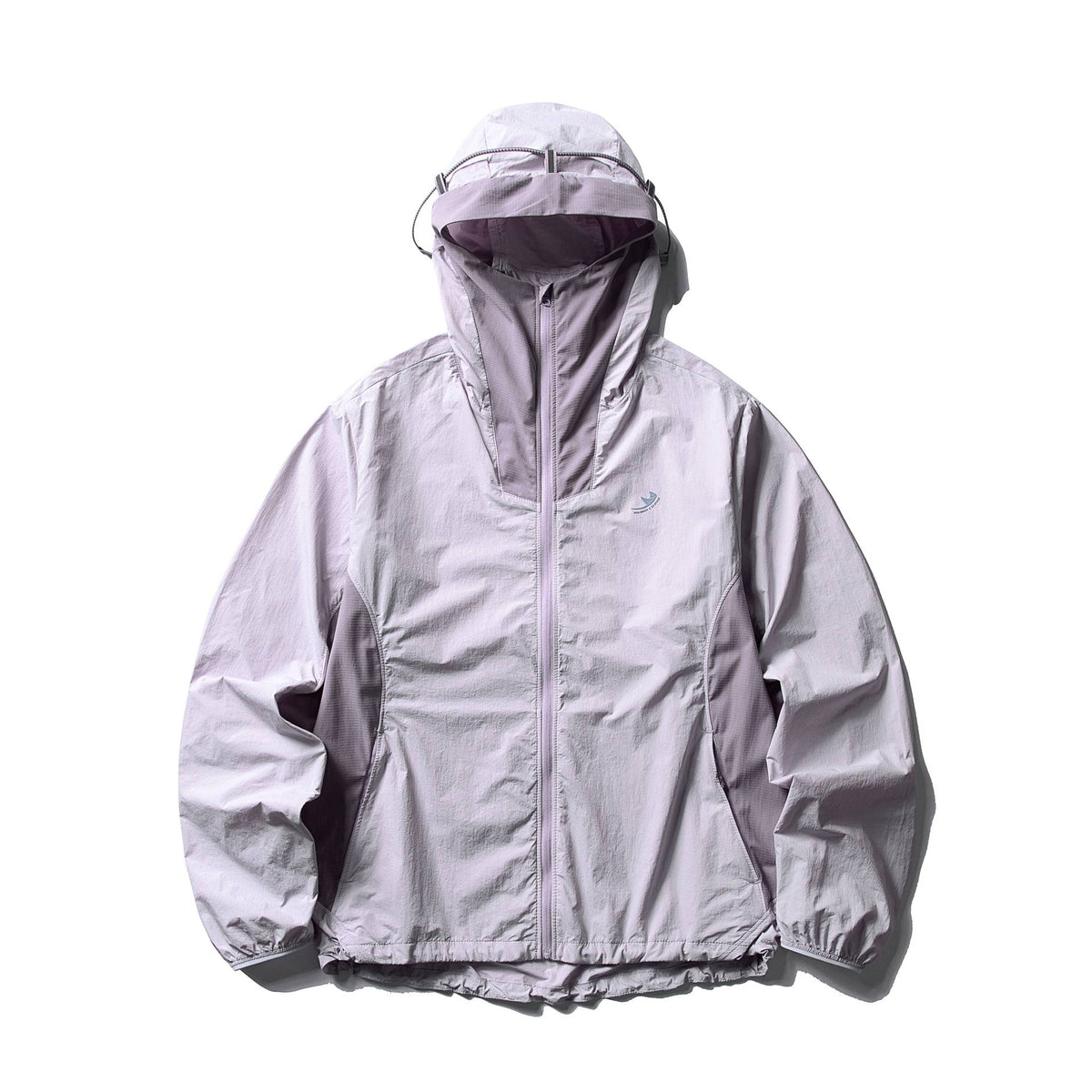 Unisex ultralight technical hoodie with windproof, water-repellent shell EVA-US