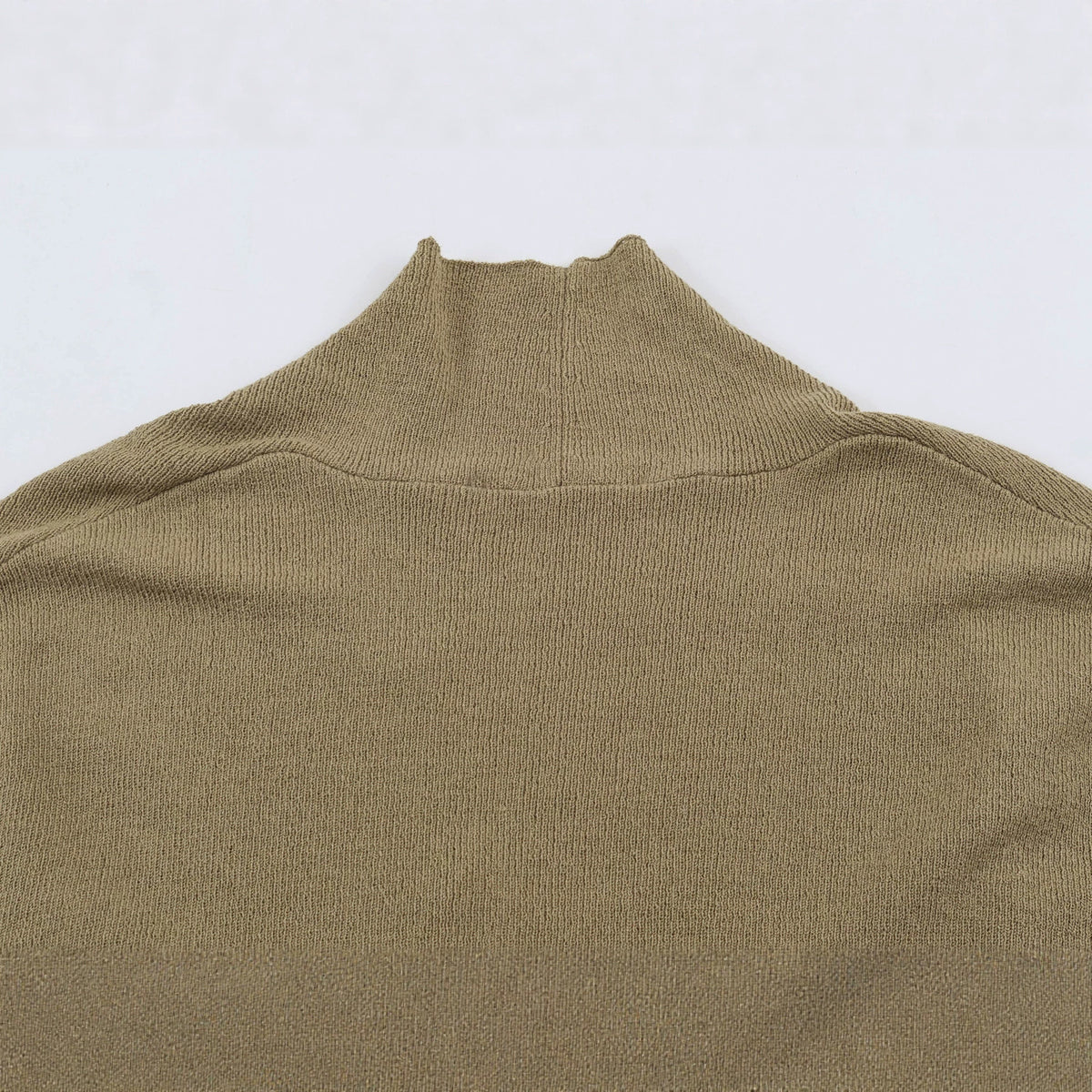 Women's wrap knit sweater with belt ring and deep V-neck EVA-US