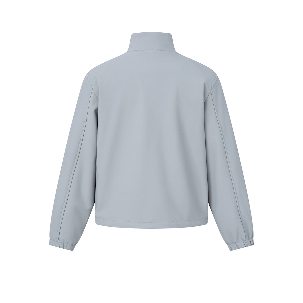 Unisex Short cut lightweight softshell jacket with stand-up collar and elastic cuffs EVA-US