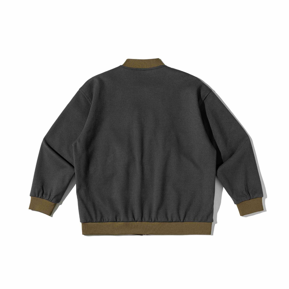Men's short-cut utility bomber jacket with flap pockets and double chest zip EVA-US