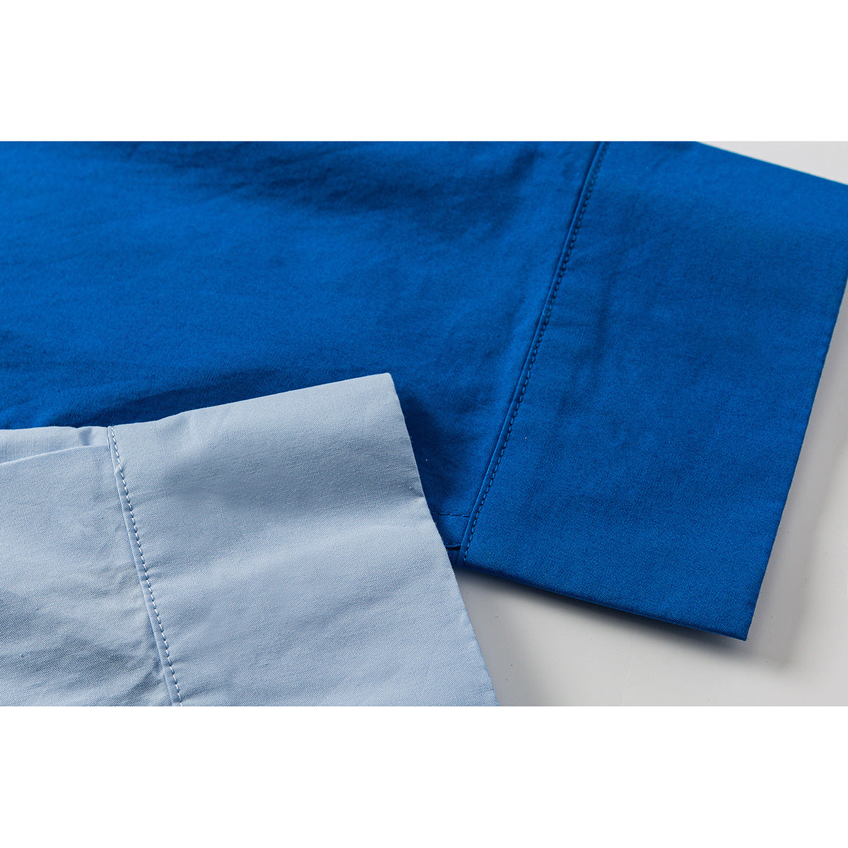 Unisex Oversized Shirt made of lightweight cotton blend with rounded hem EVA-US