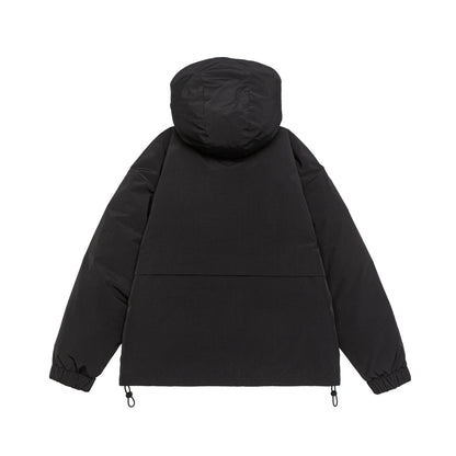 Men's Technical Winter Parka with Hood and Multifunctional Pockets EVA-US