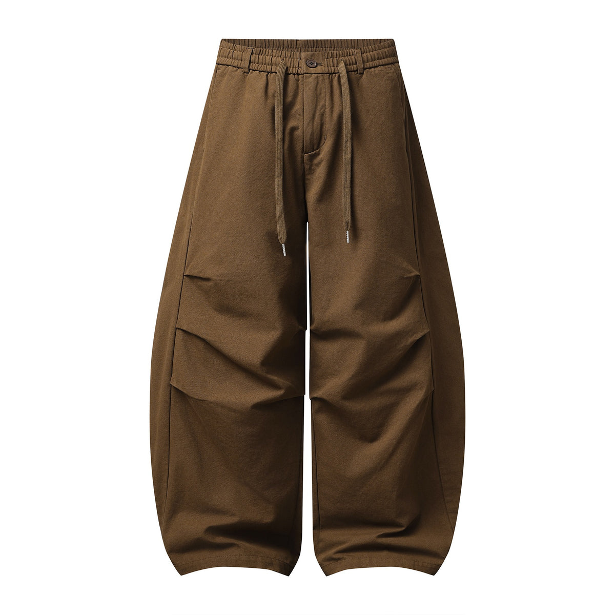 Women's Wide Cargo Bermuda with Drawstring Waist and Patch Pockets EVA-US
