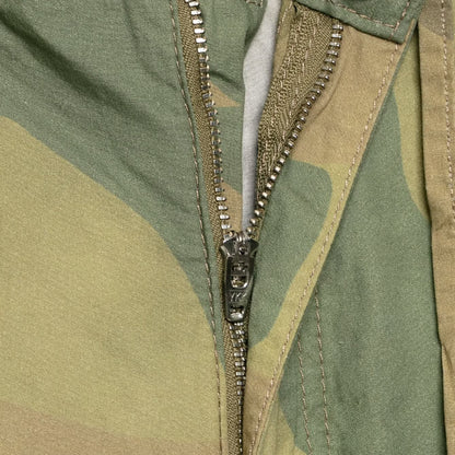 Women's Loose-Fitting Cargo Pants in Camouflage Pattern with Drawstring Waist and Ankle Ties EVA-US