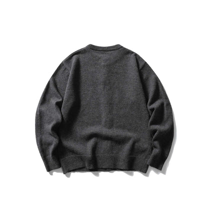 Women's fine knit cardigan with round neck, continuous button placket and wide ribbed cuffs EVA-US