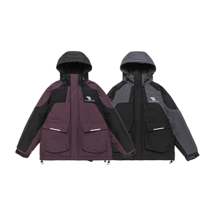 Men's Urban Tech Parka with utility pockets, reflective details, and adjustable hem EVA-US