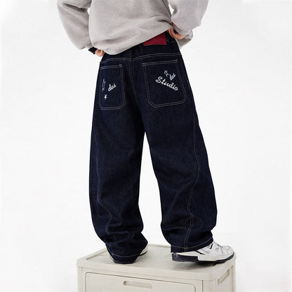 Boys casual wide-cut denim pants EVA-US