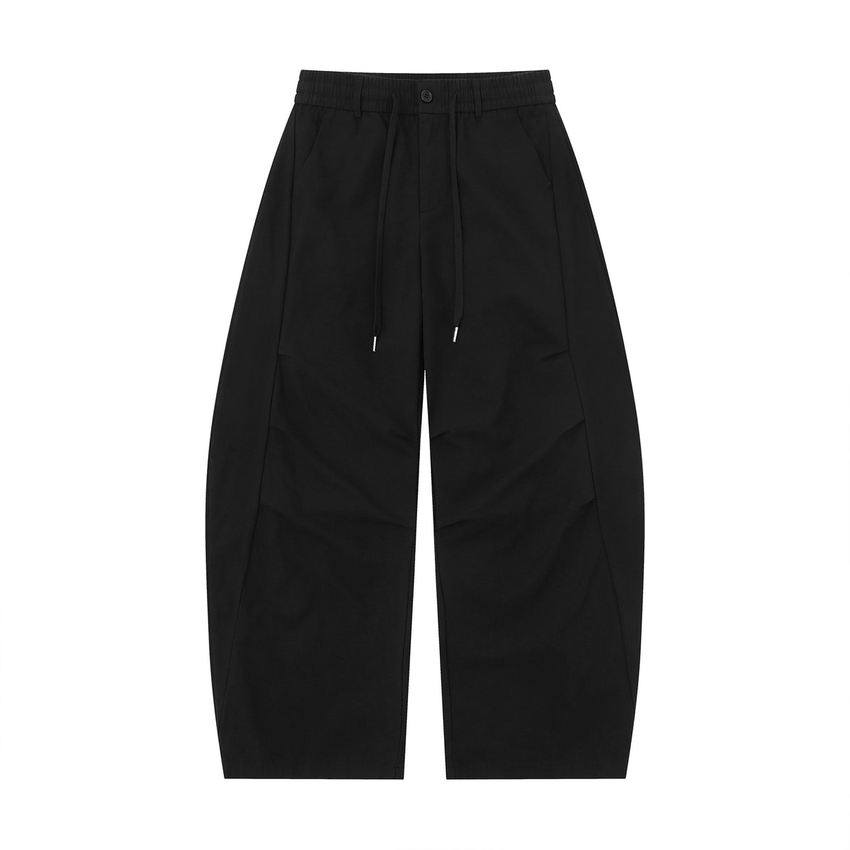 Women's Wide Cargo Bermuda with Drawstring Waist and Patch Pockets EVA-US