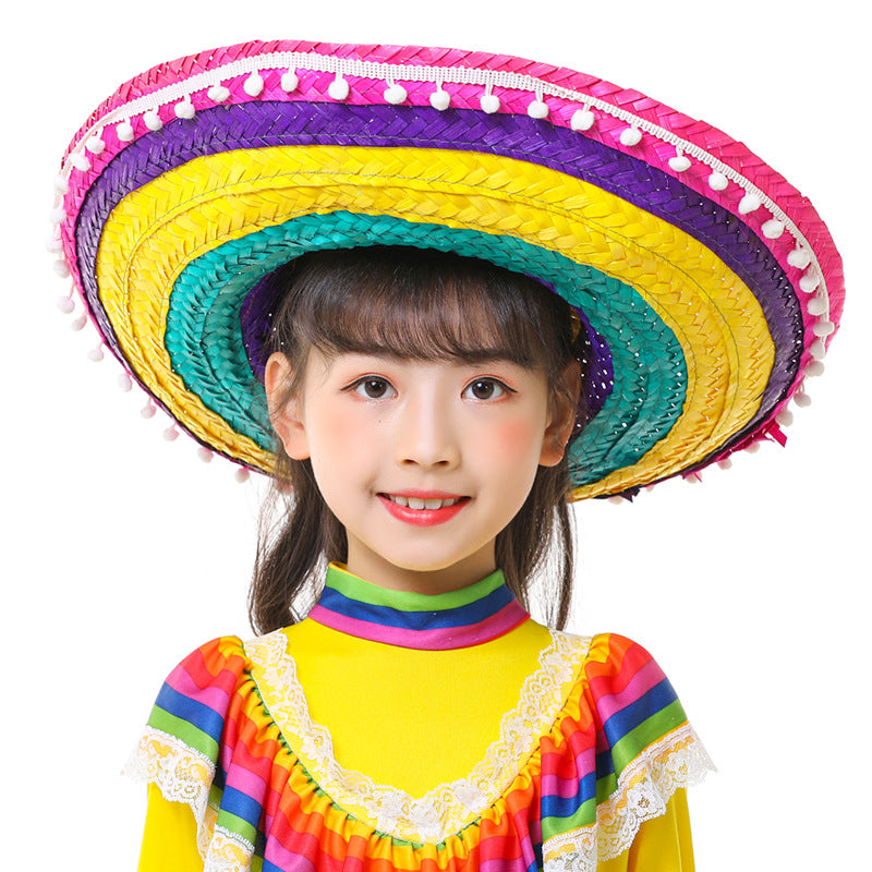 Girl Colorful Sombrero EVA-US
